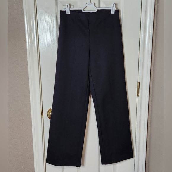 Banana Republic Pants - Banana Republic Women's Pull On Black Dress Pants With Front Seam. Size S NWT